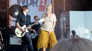 Sarah Connor -  Bedingungslos, WDR 2 für eine Stadt, Gladbeck, 10.09.2016