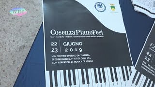 Cosenza: Comune, presentato il “CosenzaPianoFest”