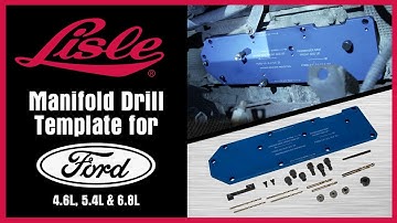 71600 // Manifold Drill Template for Ford 4.6L, 5.4L & 6.8L