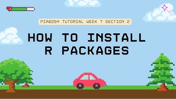 Tutorial Week7 Section2: DCE Install R Packages