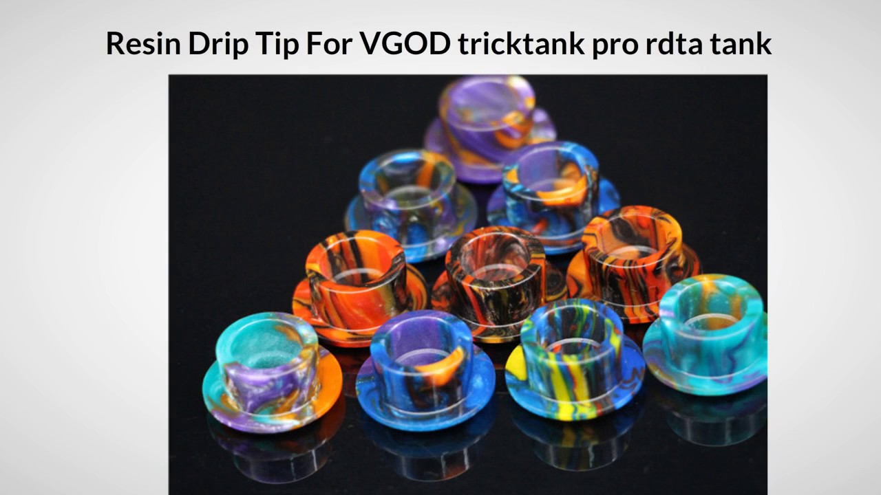Best Drip Tip For Vgod Tricktank Pro Rdta Tank Atomizer Youtube