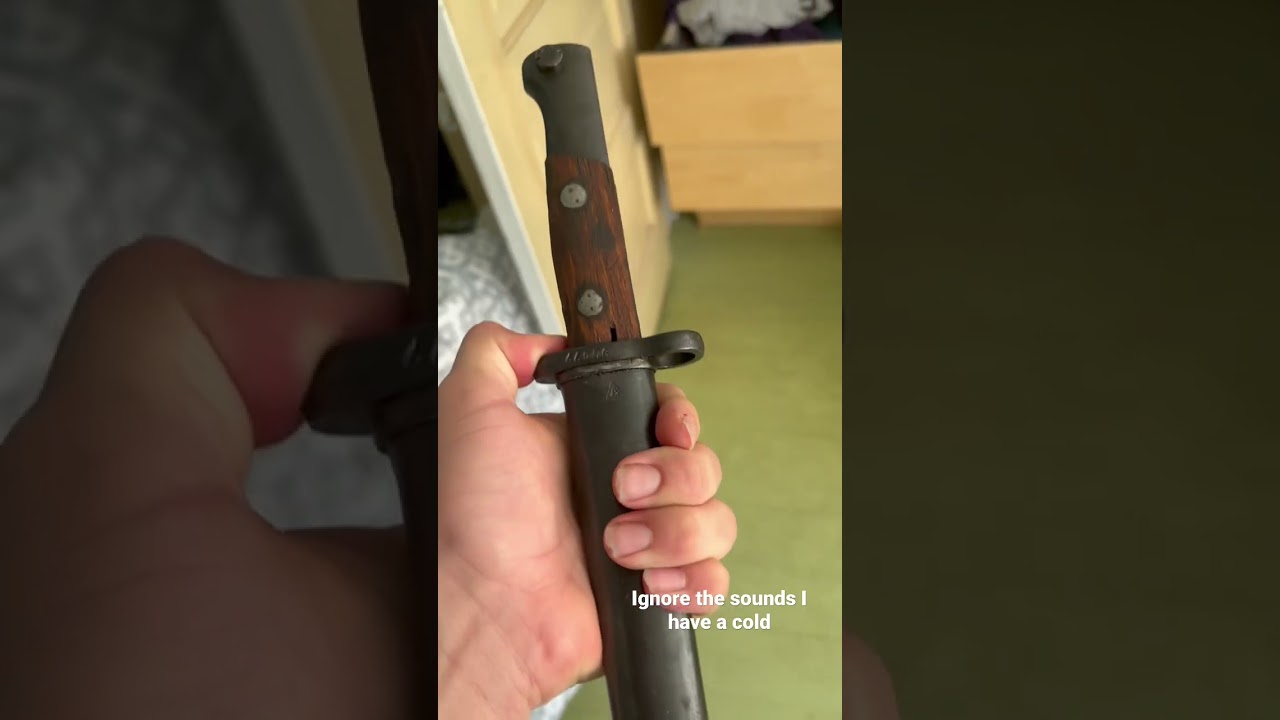 WW2 German Bayonet my family found in our basement.