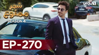 Shajar-e-Mamnu | Episode 270 | Turkish Drama  | Forbidden Fruit | Urdu Dubbing | 22 December 2021