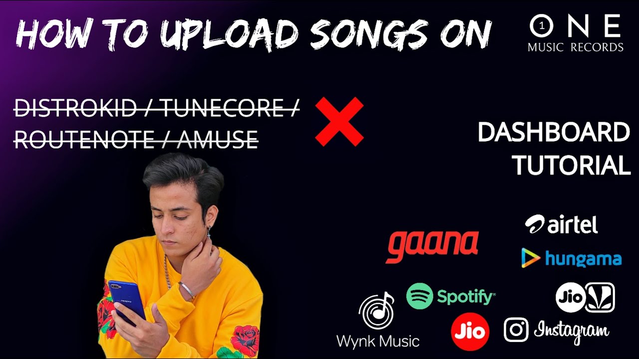 STEP BY STEP TUTORIAL | HOW TO UPLOAD SONGS ON GAANA, WYNK, HUNGAMA, INSTAGRAM, ETC | CRBT CREATION