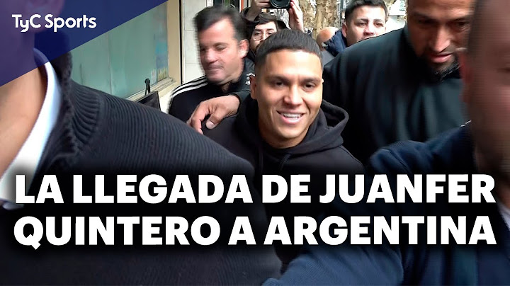JUANFER QUINTERO LLEGÓ A ARGENTINA Y SERÁ REFUERZO DE RIVER🔴⚪LLEGADA al PAÍS y REVISIÓN MÉDICA