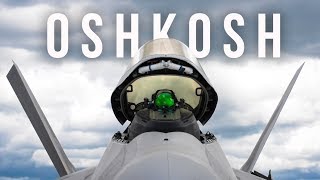 F-22 Demo Team Returns to Oshkosh