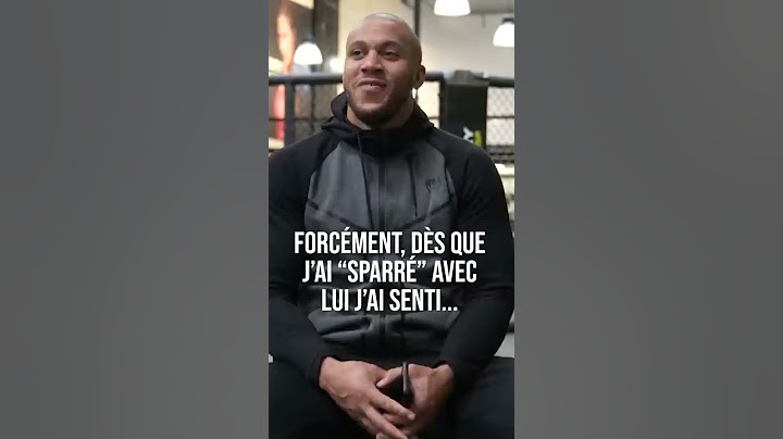 Ciryl Gane sur Francis Ngannou "Je ne vois pas quelqu'un de plus puissant que lui"