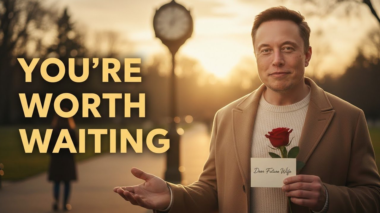 Elon Musk:- Dear future wife, I forgive you for being late.