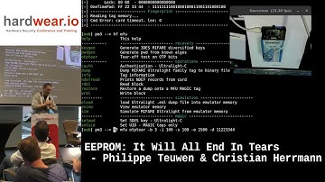 Hardwear.io NL 2021: EEPROM: It Will All End In Tears by Philippe Teuwen & Christian Herrmann