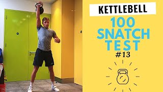 RKC Snatch Test - 100 reps - 5 min - 24kg Kettlebell