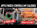 Letting My Apple Watch Control My Calories for 48 HOURS | OMAD + Popeyes Chicken Sandwich
