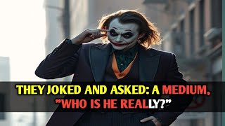 THEY JOKED AND ASKED: A MEDIUM, WHO IS HE REALLY? Joker video joker| dark motivation video 