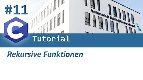 Was ist eine rekursive Funktion in C?