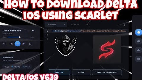 How to download “Delta Mobile Executor IOS” using scarlet (tutorial) bypasses blacklist or revoke