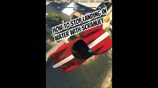 “Trick To Stop Landing In Water With Scramjet”🤣 #gta #gta5 #gtaonline #funny #tutorial #scramjet
