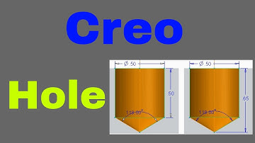 Creo - Hole option