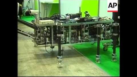 Robotic landmine detector unveiled