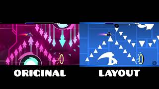 "Stereo Extremeness" Original vs Layout | Geometry Dash Comparison