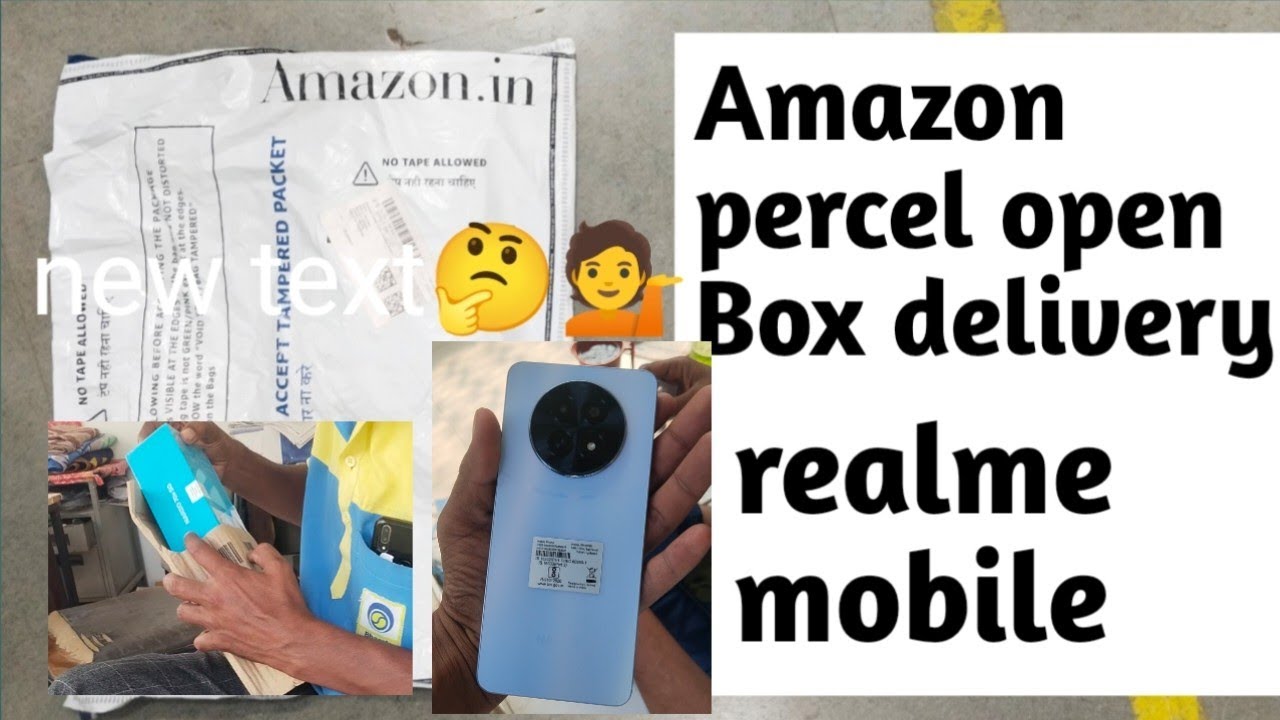 Percel Amazon percel open Box delivery realme mobile| realme mobile| new open ...