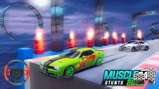 Muscle Car Stunts 2020 - Mega Stunt Ramp Simulator - Android GamePlay screenshot 5