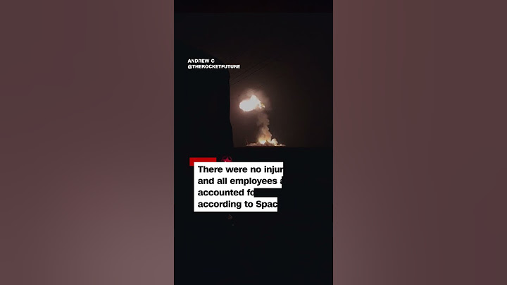 SpaceX Starship rocket explodes