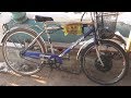 Электровелосипед из дорожного велосипеда / E-bike from a coaster bike