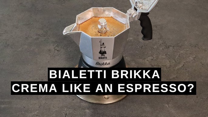 Bialetti Brikka - How to get the best crema 
