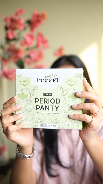 Introducing period panties for teens! Opt for stress free days at school. No Spotting No surprises