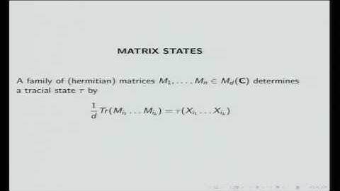 Free Entropy - Philippe Biane