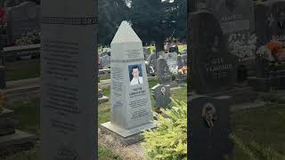 Американское Кладбище.Похоррны брата.