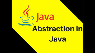 8.16 Abstraction in Java