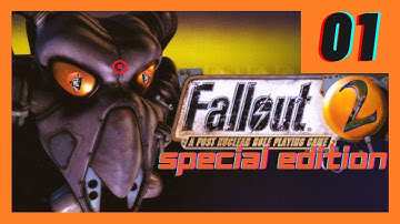 Fallout 2 Playthrough | First Time Playing - *Hardest Difficulty* | Are We Gonna Die?! - Ep 1