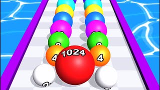 2048 Colors Ball Run 💸🎱❤️MAX LEVELS!! All Levels Gameplay Walkthrough Android, iOS NEW UPDATE screenshot 4