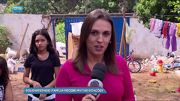 BG - Solidariedade: Família recebe muitas doações - 11-01-2018