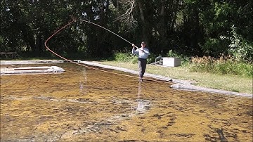DRAWING THE ANCHOR SPEY CASTING