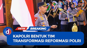 Kapolri Bentuk Tim Reformasi Polri, Kalemdiklat Jadi Ketua