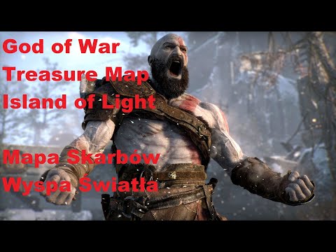 Wideo: Miejsca Na Mapie Skarbów God Of War - Gdzie Znaleźć Nie Mrugaj, Klękaj Przed Bogiem, Wyspa światła I Inne Mapy Skarbów