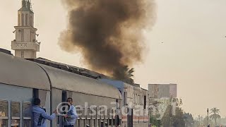 [ قطارات مصر ] صوت تشغيل محرك جرار الهنشل الالماني
