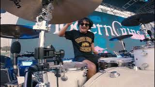 Download lagu Modern Guns - Tidal Waves ( Drumcam  Empty Noise ) live at Rockamination fest Madiun 12.07.2025