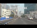 India's New York City - Mumbai 4K - Driving Downtown