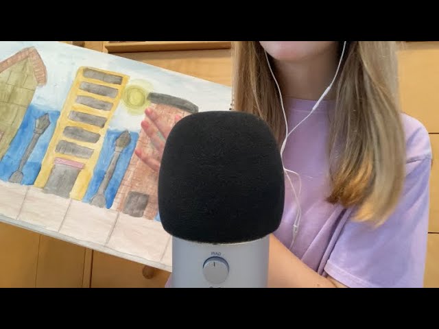 ASMR Ramble + Showing You My Art 🎨