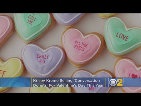 Krispy Kreme Offering 'Conversation Doughnuts' For Valentine's Season