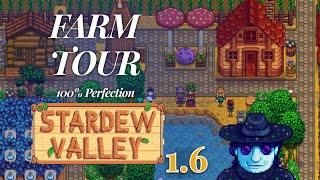 Stardew Valley | Farm tour - 1.6 Update, 100% Perfection, No Mods