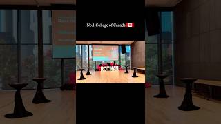Inside Canada’s #1 MBA School in 60 Seconds 🇨🇦✨ | Rotman Open House