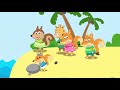 Fox Family Сartoon movie for kids - funny adventures with the Foxes #593