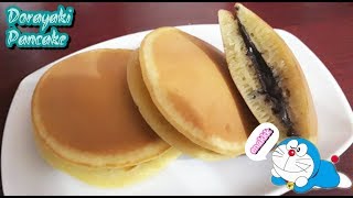 DORAYAKI PANCAKE EMPUK DAN ENAK | KUE DORAYAKI DORAEMON 🥞