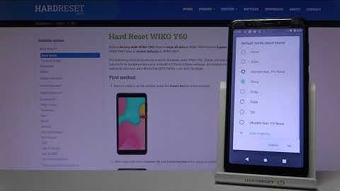 Wiko Y60 - Notification Tones Presentation