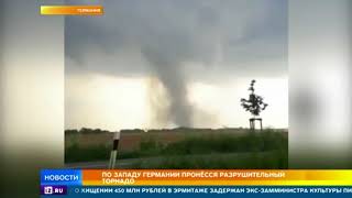 Самолету Ангелы Меркель угрожало смертельное торнадо