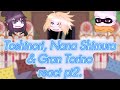 Past toshinori, Nana Shimura &amp; Gran Torino react//pt2//