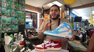 1 OF 1OMI AIR SNEAKER REVIEW AT VIBESBARBERSHOP